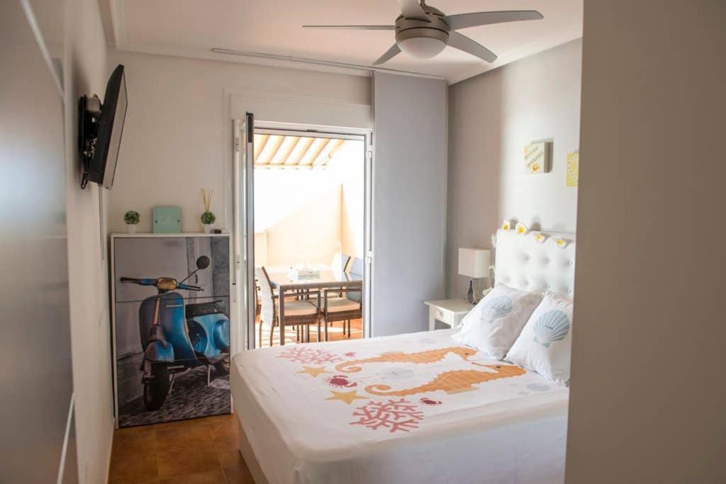Precioso Apartamento Frente Al Mar Santa Pola Buitenkant foto